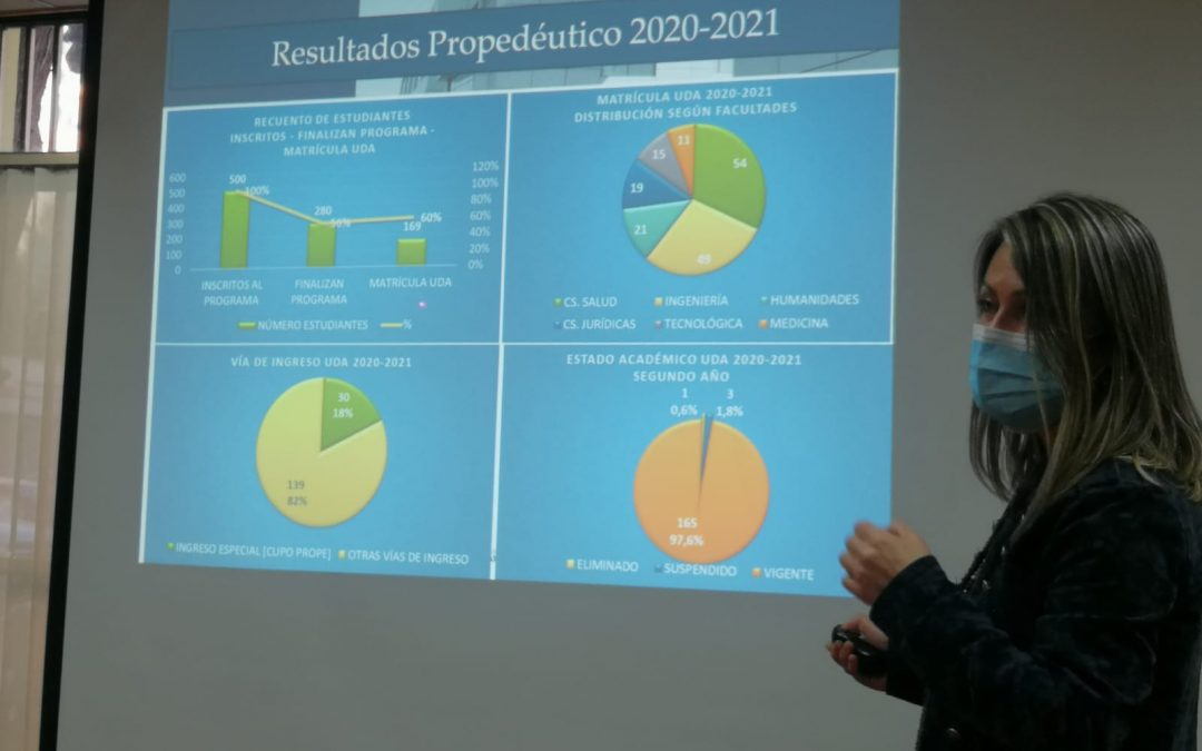 CTA PACE expuso alcances y objetivos del Programa Propedéutico Regional UDA ante el Consejo Regional