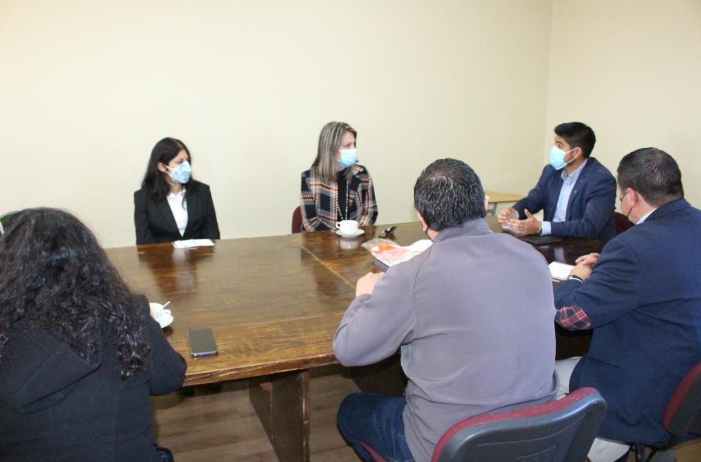 Complejo Tecnológico de Aprendizaje y programa PACE realizaron visita de saludo a las nuevas autoridades de la sede Vallenar