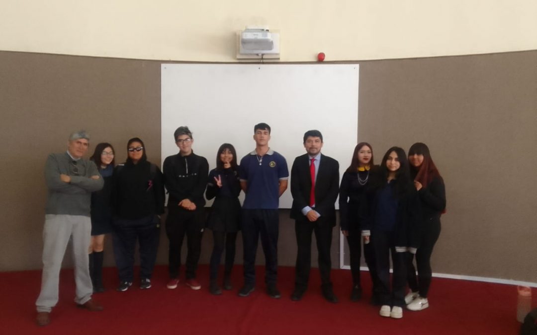 CTA PACE PEM realizó charla sobre Derechos Humanos en Liceo de Vallenar