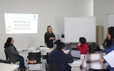 Equipo PACE UDA se capacita para fortalecer conocimientos del Programa de Integración Escolar