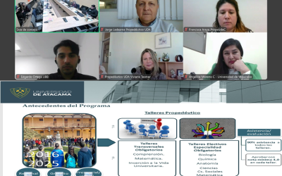CTA-PACE UDA participa de Mesa de Trabajo de la Red Nacional de Programas Propedéuticos